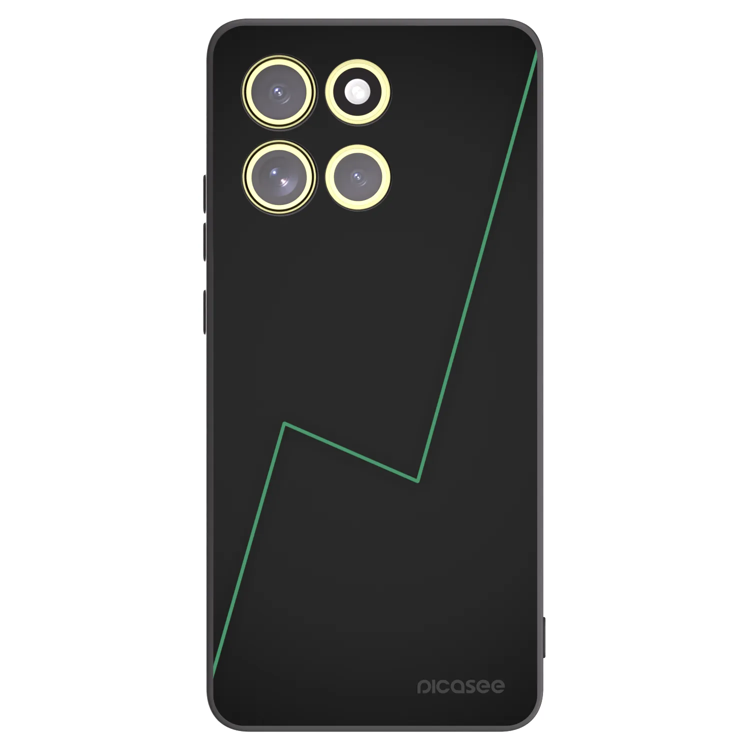 Picasee husă neagră din silicon pentru Motorola Moto G86 5G - Consistency