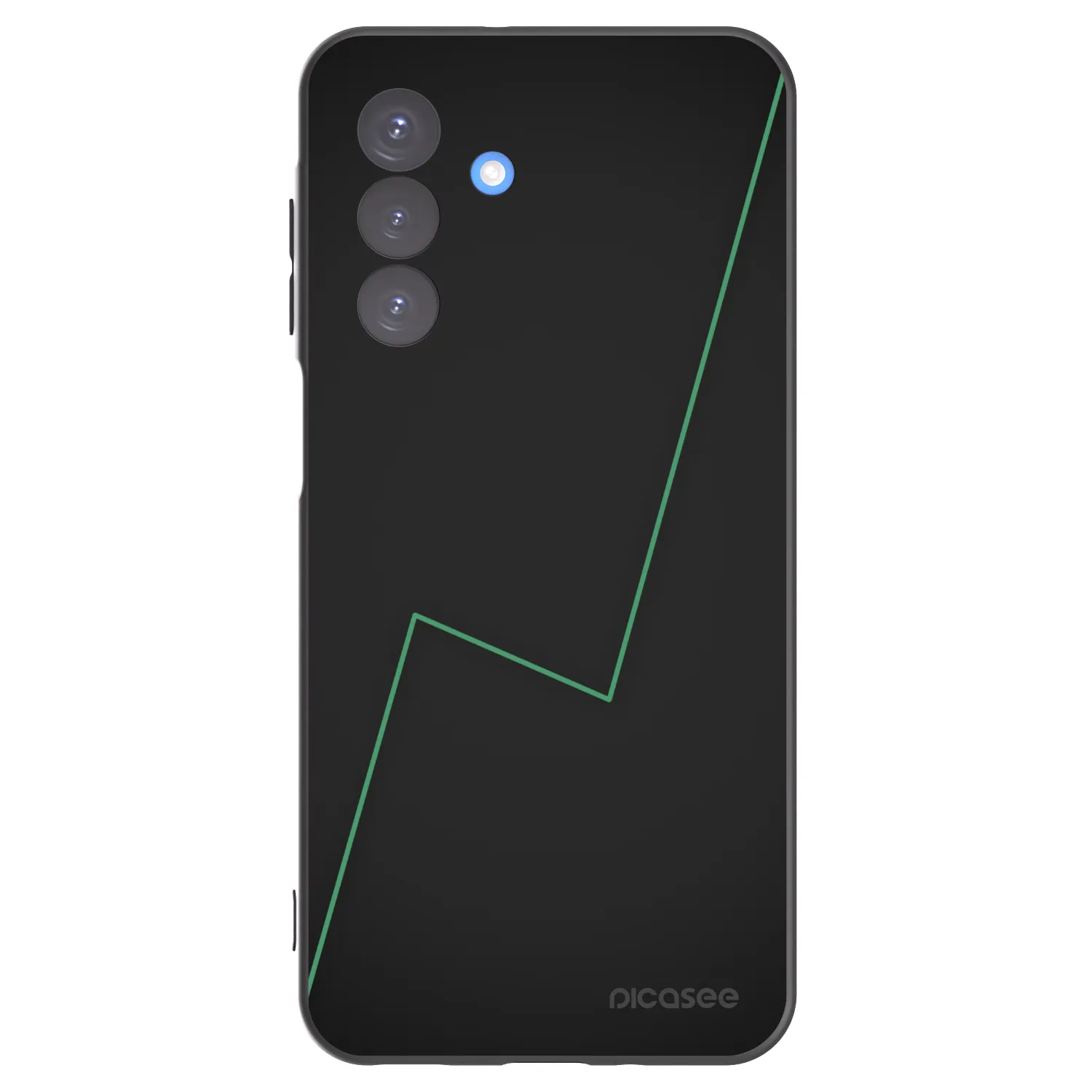 Picasee husă neagră din silicon pentru Samsung Galaxy A17 5G - Consistency