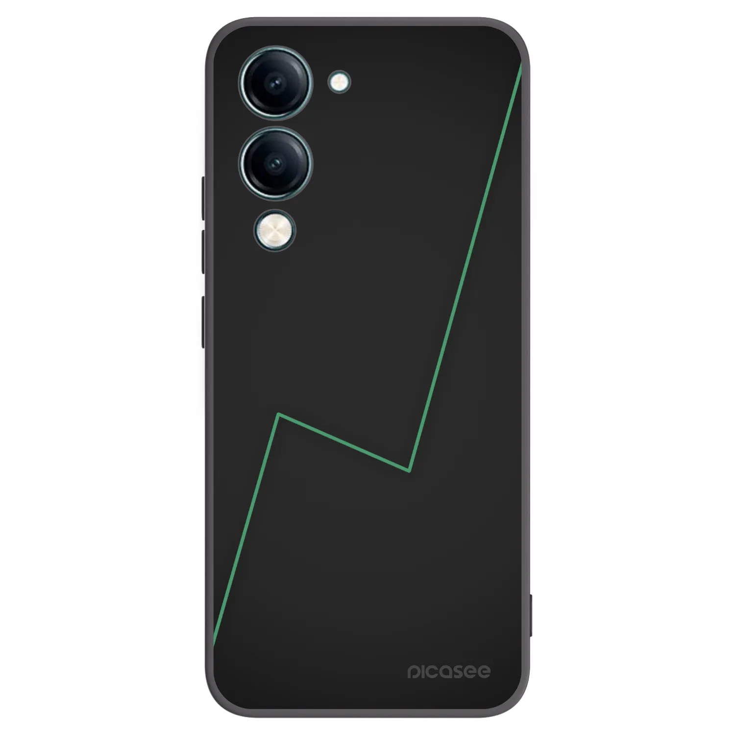 Picasee husă neagră din silicon pentru Vivo Y29s 5G - Consistency