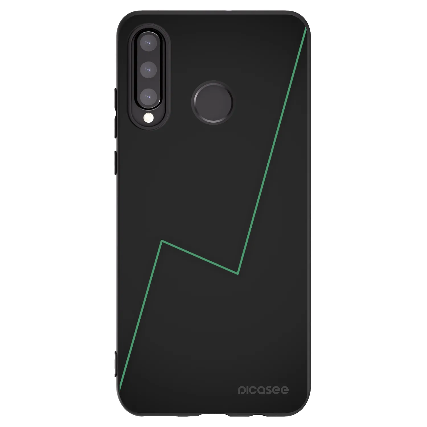 Picasee husă neagră din silicon pentru Huawei P30 Lite - Consistency