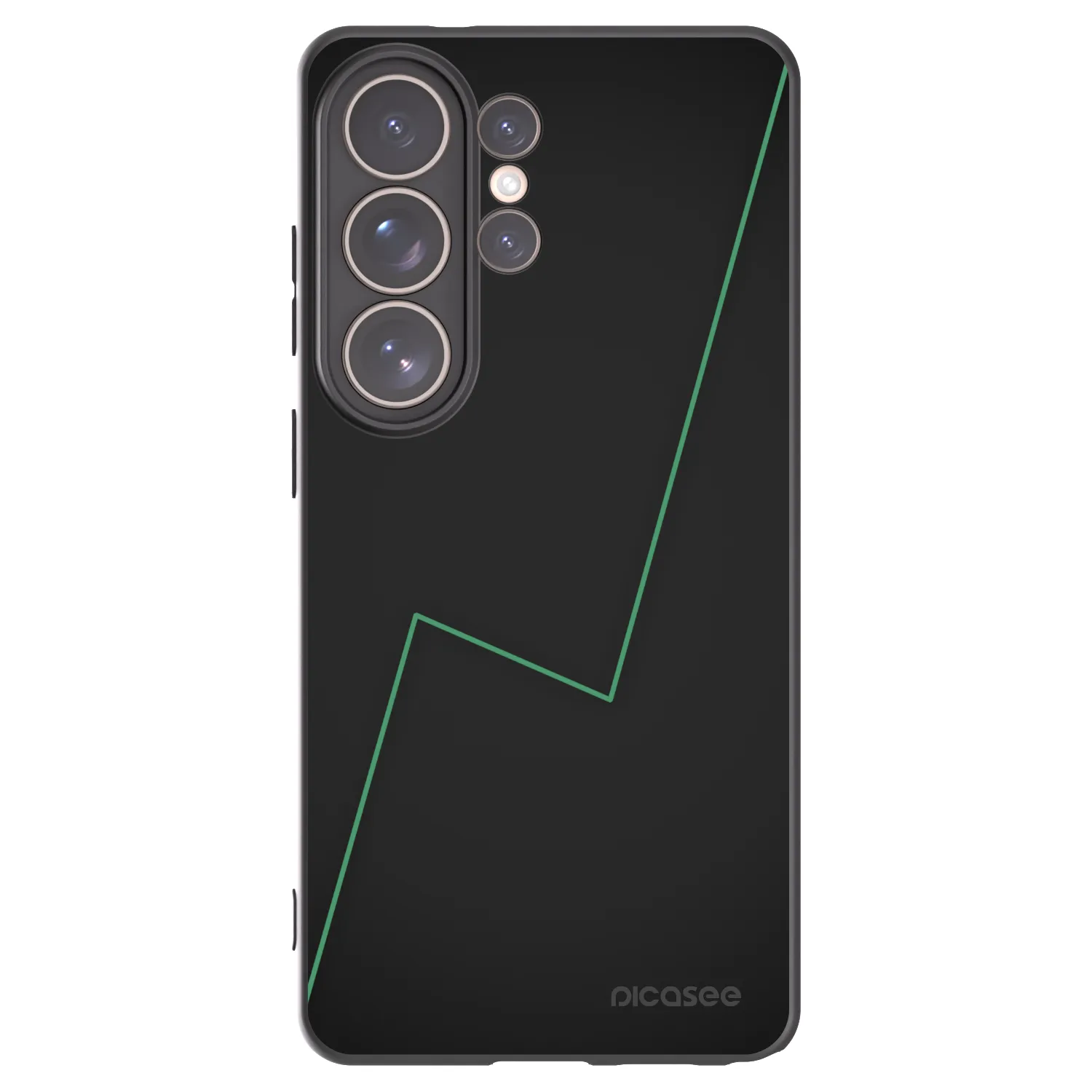 Picasee husă neagră din silicon pentru Samsung Galaxy S26 Ultra - Consistency