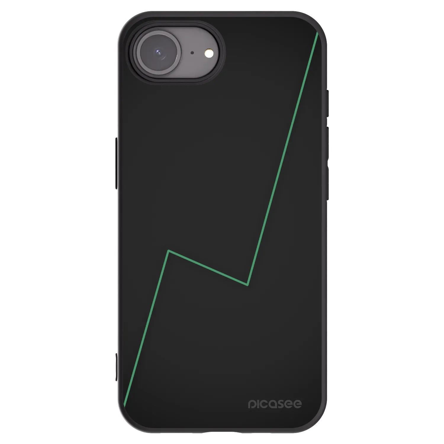Picasee husă neagră din silicon pentru Apple iPhone 17e - Consistency