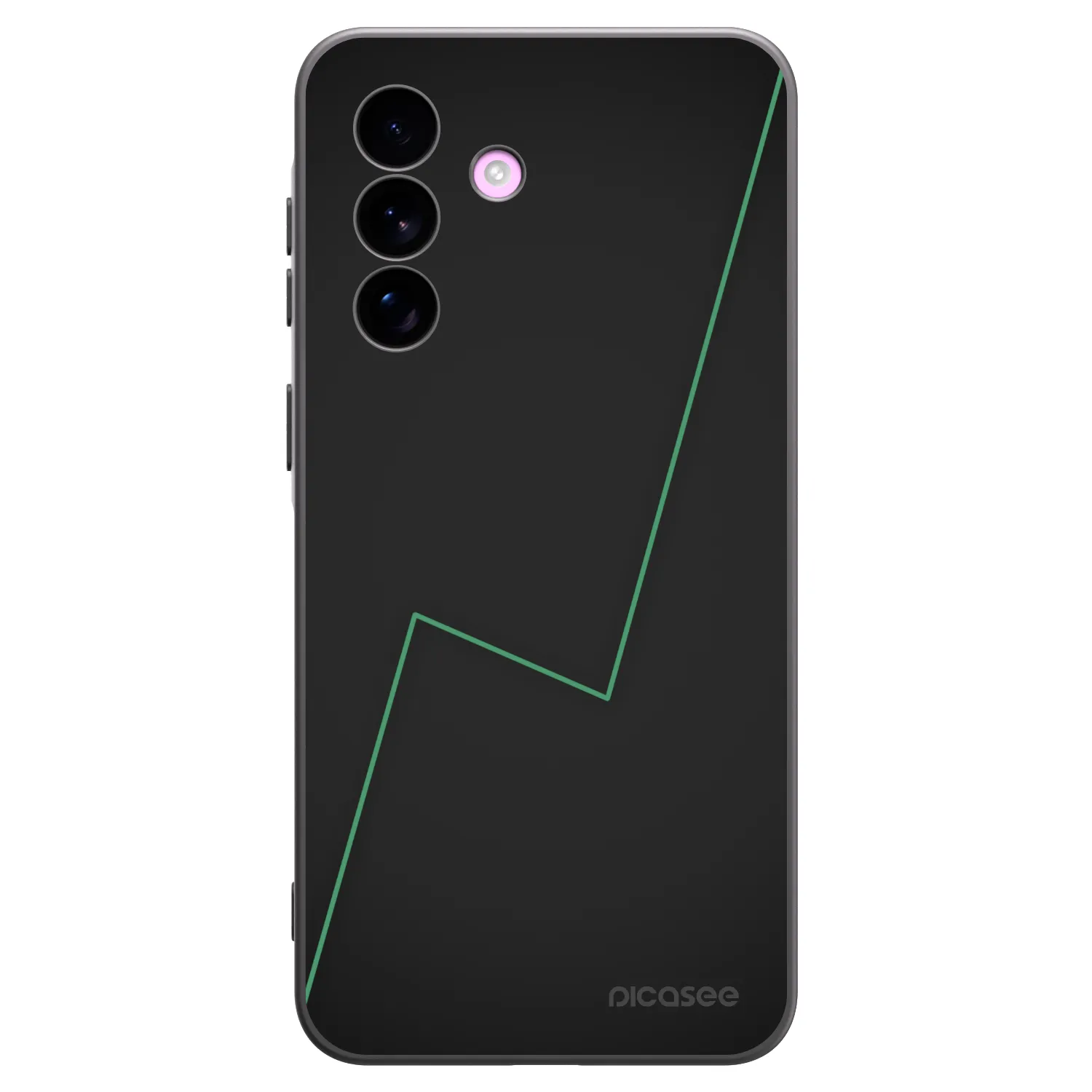 Picasee husă neagră din silicon pentru Samsung Galaxy A57 5G - Consistency