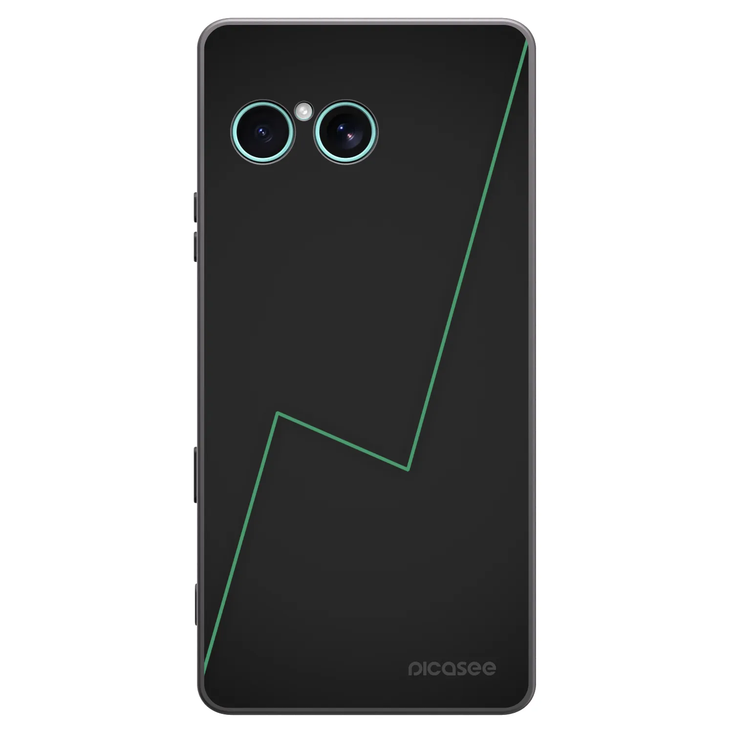 Picasee husă neagră din silicon pentru Sony Xperia 10 VII - Consistency