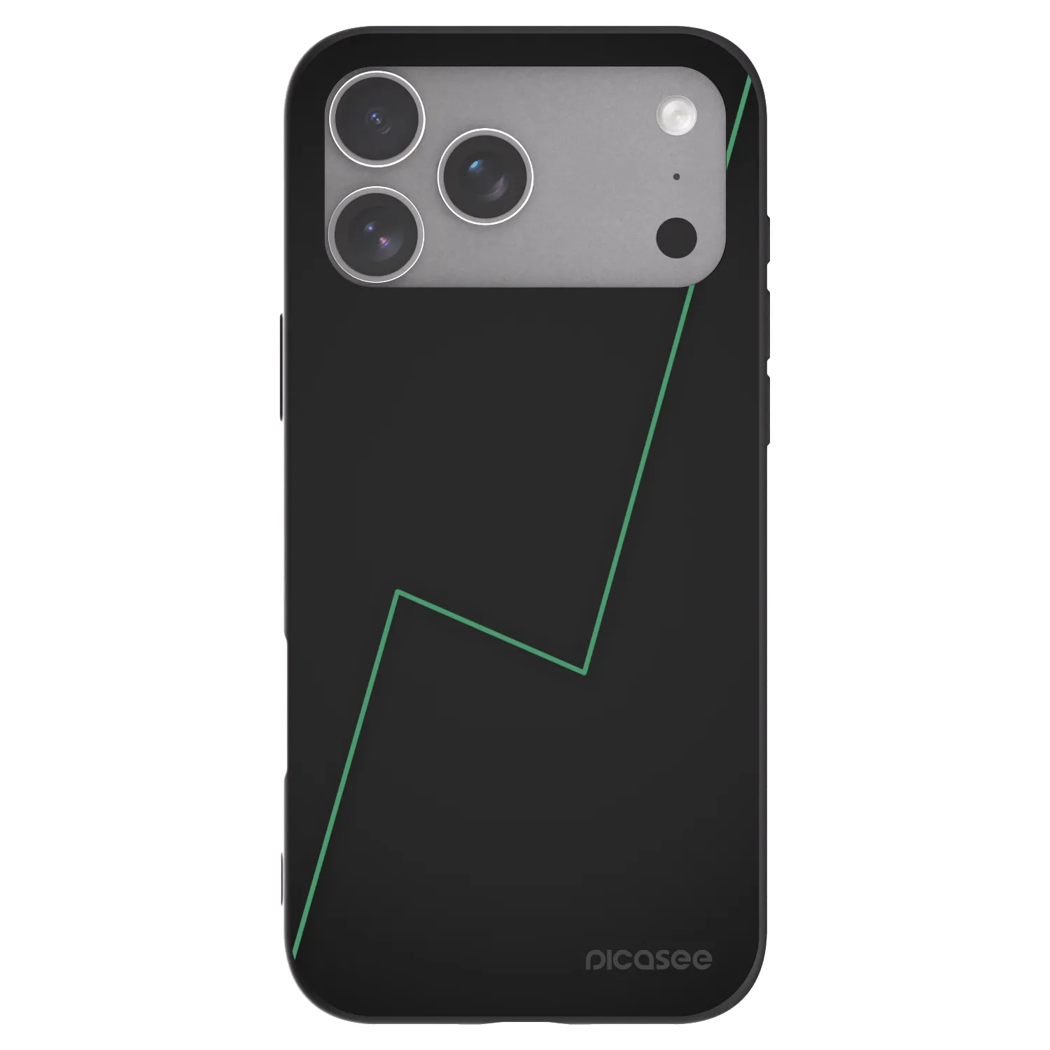 Picasee husă neagră din silicon pentru Apple iPhone 18 Pro Max - Consistency