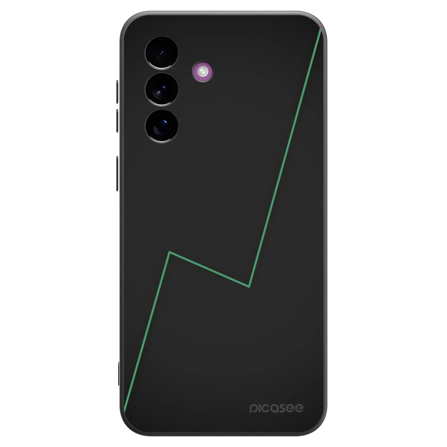 Picasee husă neagră din silicon pentru Samsung Galaxy A37 - Consistency