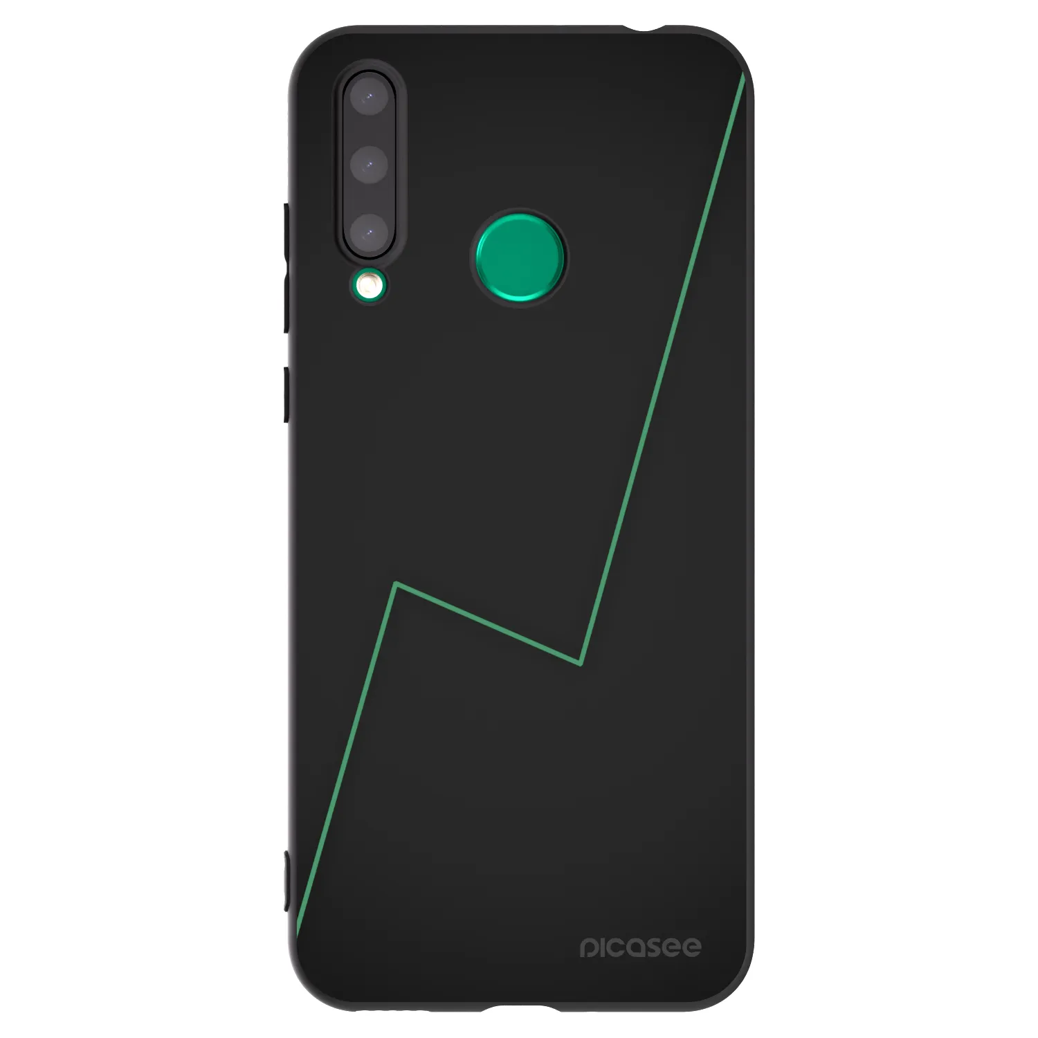 Picasee husă neagră din silicon pentru Honor 20 Lite - Consistency