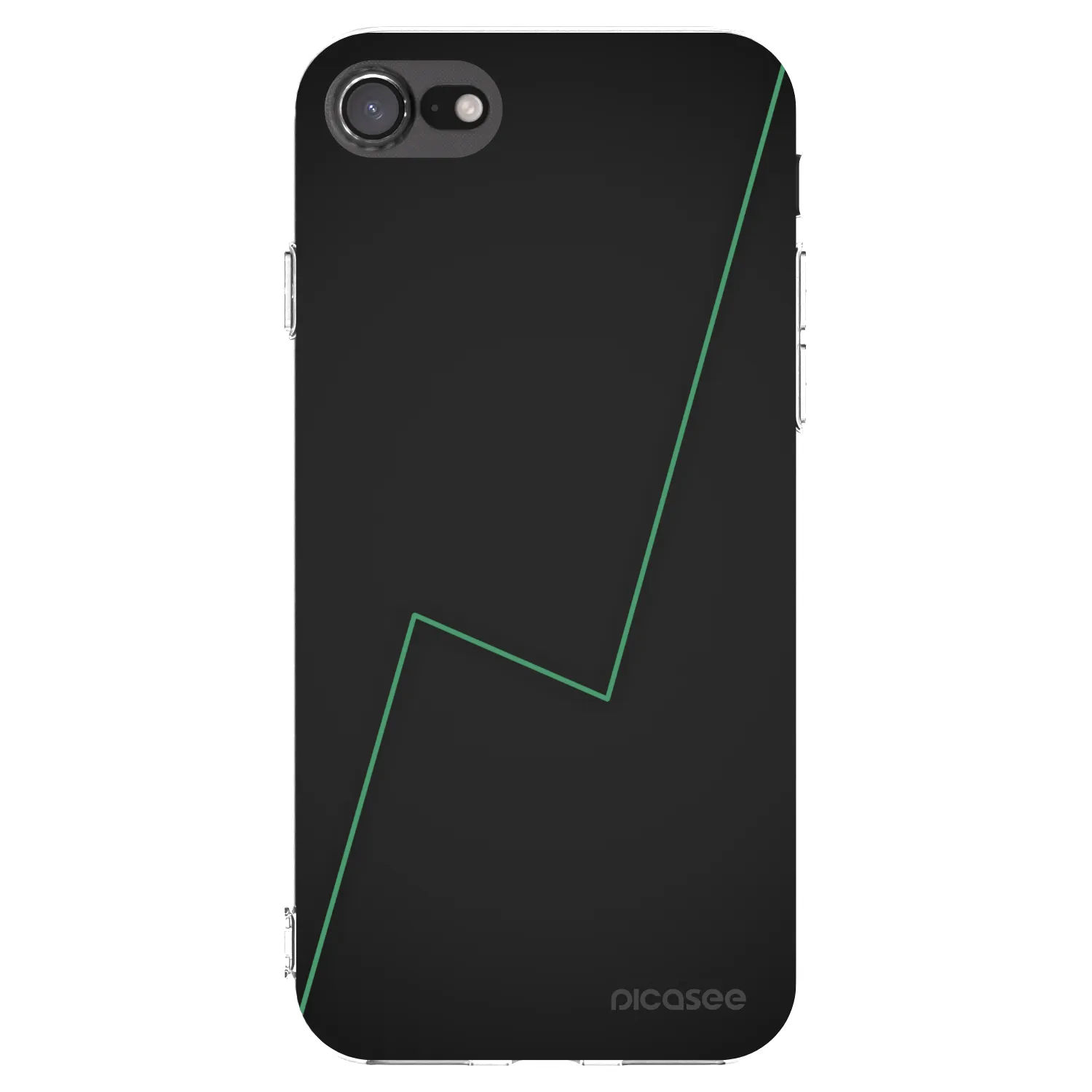 Picasee husă transparentă din silicon pentru Apple iPhone 8 - Consistency
