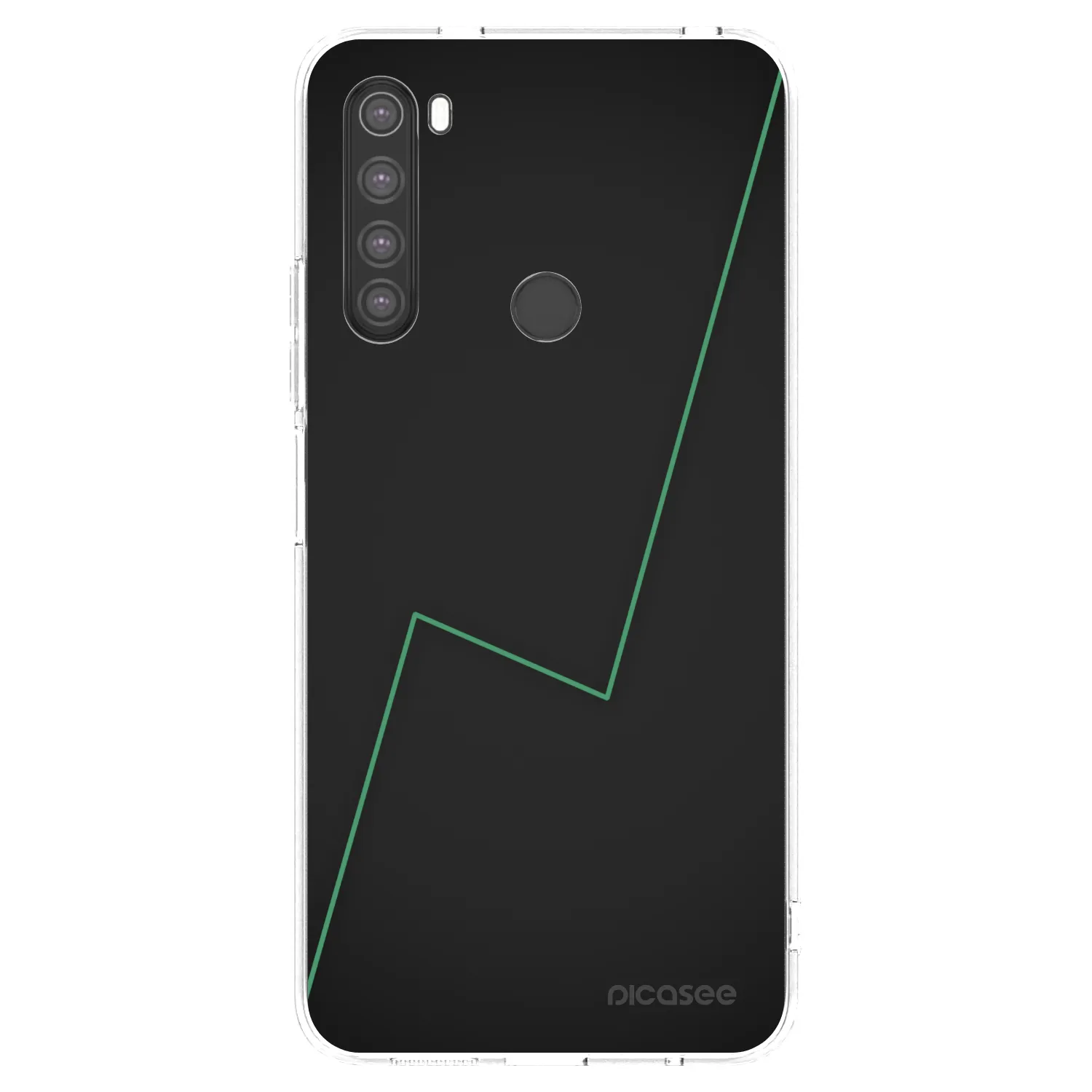Picasee husă transparentă din silicon pentru Xiaomi Redmi Note 8 - Consistency