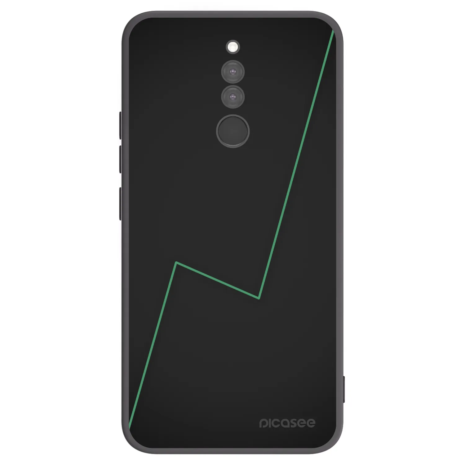 Picasee husă neagră din silicon pentru Xiaomi Redmi 8 - Consistency