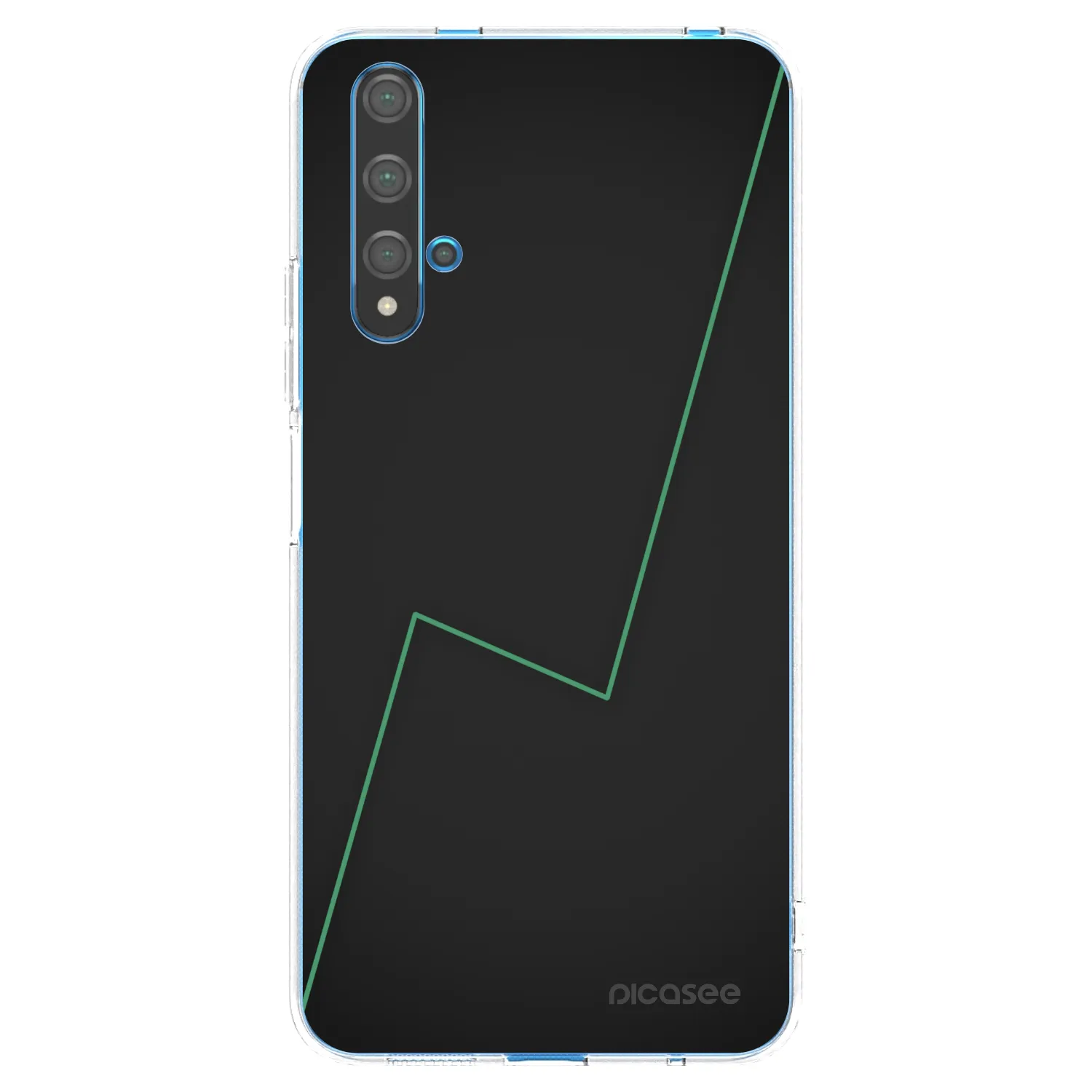 Picasee husă transparentă din silicon pentru Huawei Nova 5T - Consistency