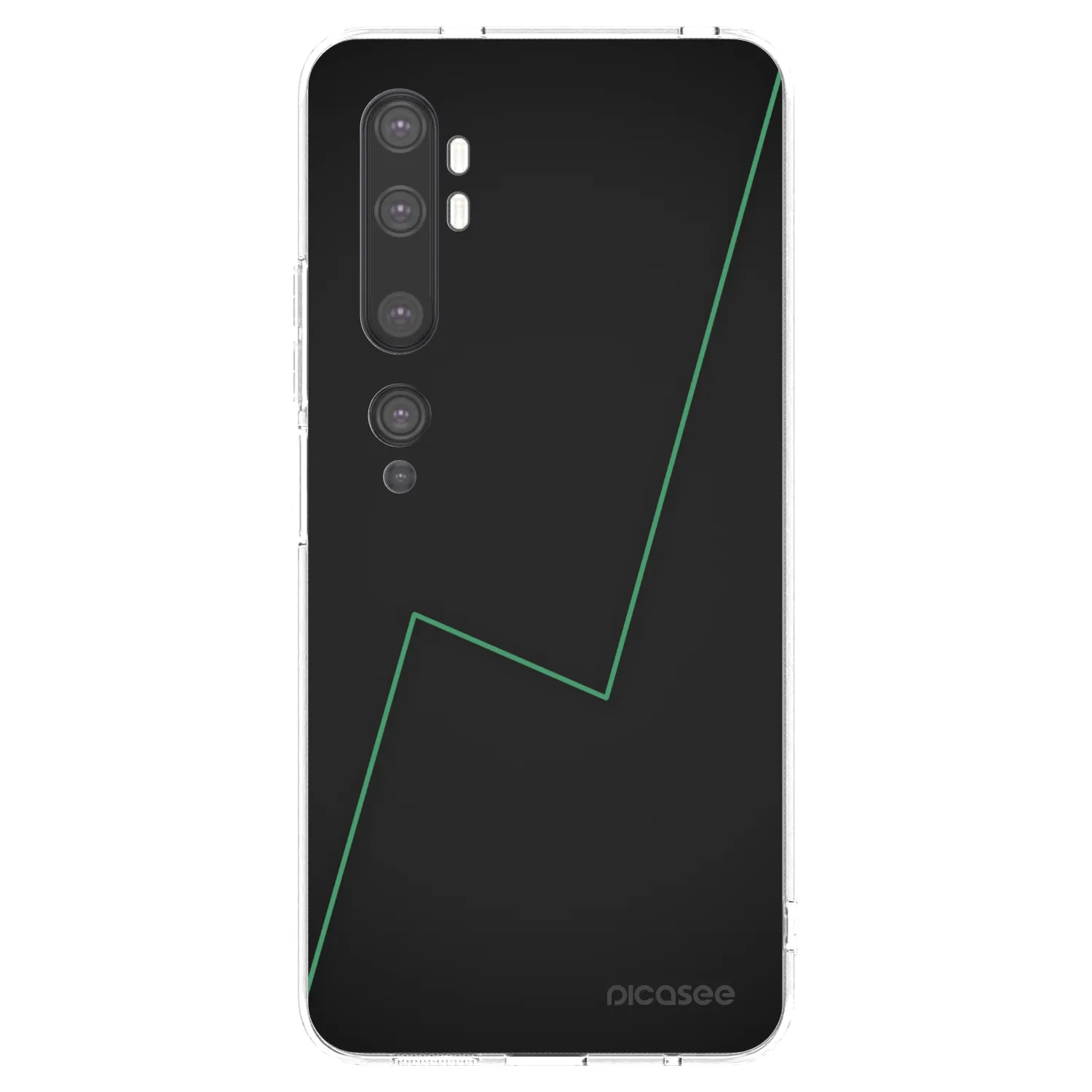 Picasee husă transparentă din silicon pentru Xiaomi Mi Note 10 (Pro) - Consistency
