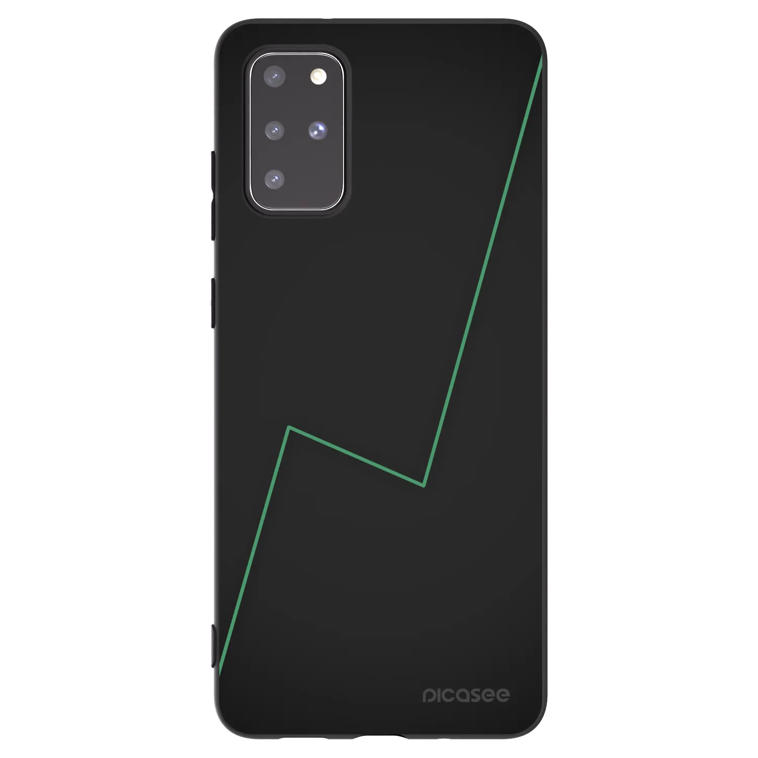 Picasee husă neagră din silicon pentru Samsung Galaxy S20+ G985F - Consistency