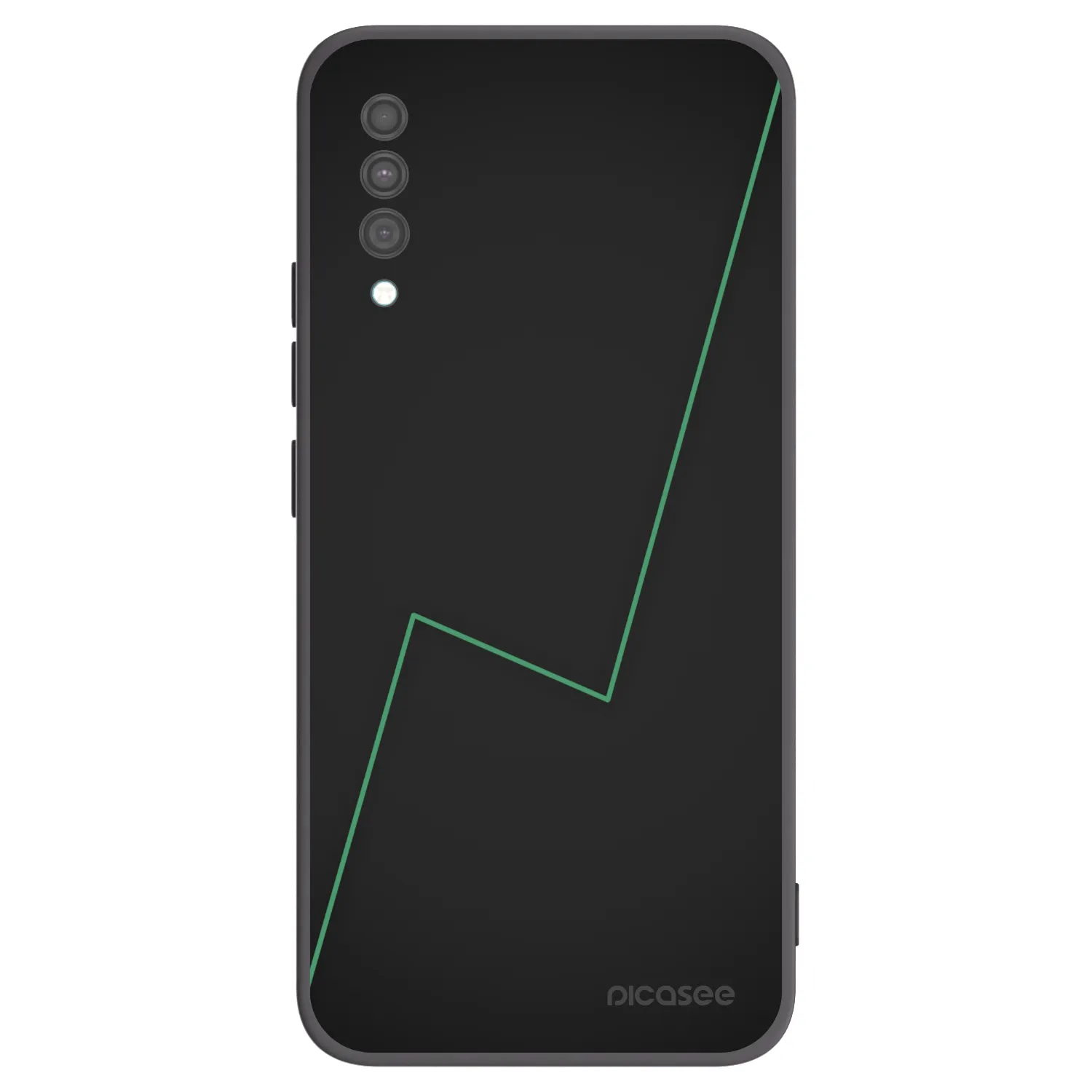 Picasee husă neagră din silicon pentru Samsung Galaxy A30s A307F - Consistency