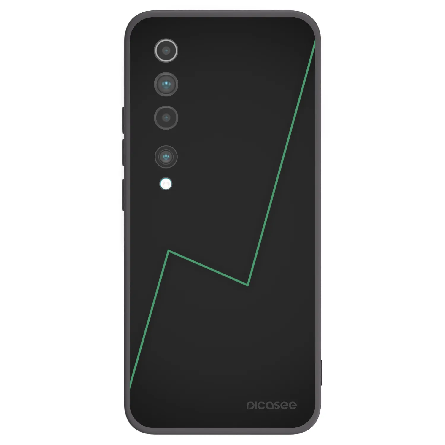 Picasee husă neagră din silicon pentru Xiaomi Mi 10 - Consistency