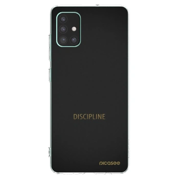 Picasee husă transparentă din silicon pentru Samsung Galaxy M51 M515F - Discipline