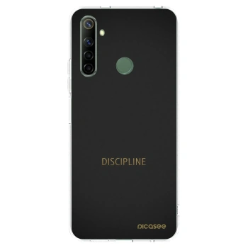 Picasee husă transparentă din silicon pentru Realme 6i - Discipline