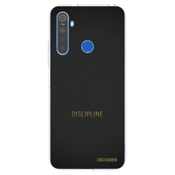 Picasee husă transparentă din silicon pentru Realme 5 - Discipline