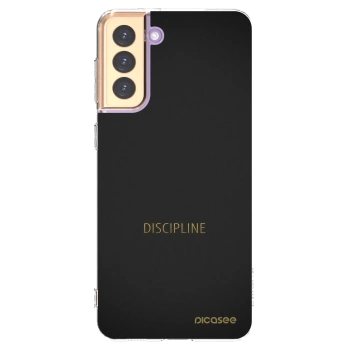 Picasee husă transparentă din silicon pentru Samsung Galaxy S21+ 5G G996F - Discipline