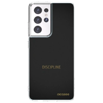 Picasee husă transparentă din silicon pentru Samsung Galaxy S21 Ultra 5G G998B - Discipline