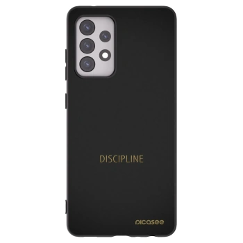 Picasee husă neagră din silicon pentru Samsung Galaxy A52 5G A525F - Discipline