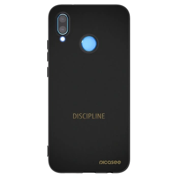 Picasee husă neagră din silicon pentru Huawei P20 Lite - Discipline
