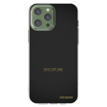 Picasee husă transparentă din silicon pentru Apple iPhone 13 Pro Max - Discipline