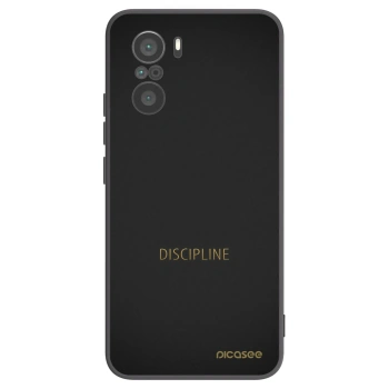 Picasee husă neagră din silicon pentru Xiaomi Poco F3 - Discipline