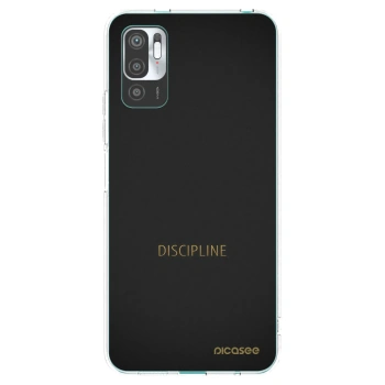 Picasee husă transparentă din silicon pentru Xiaomi Redmi Note 10 5G - Discipline