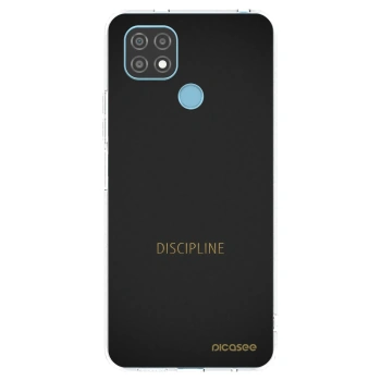 Picasee husă transparentă din silicon pentru Realme C21 - Discipline