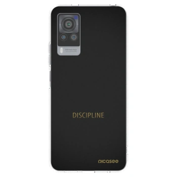 Picasee husă transparentă din silicon pentru Vivo X60 Pro 5G - Discipline