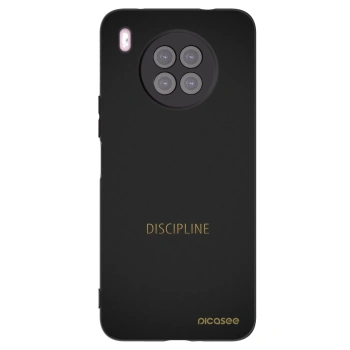 Picasee husă neagră din silicon pentru Huawei Nova 8i - Discipline