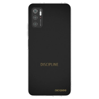 Picasee husă transparentă din silicon pentru Xiaomi Poco M3 Pro 5G - Discipline