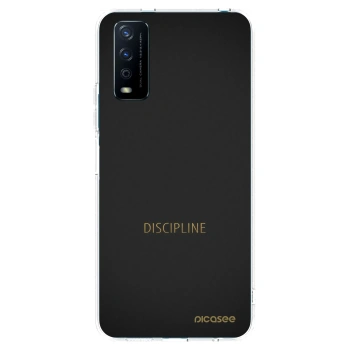 Picasee husă transparentă din silicon pentru Vivo Y11s - Discipline