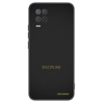 Picasee husă neagră din silicon pentru Realme 8 5G - Discipline