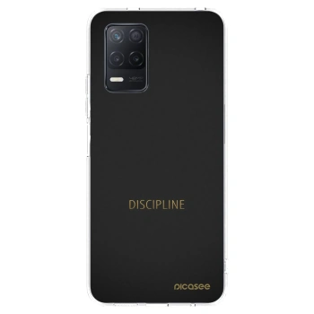 Picasee husă transparentă din silicon pentru Realme 8 5G - Discipline