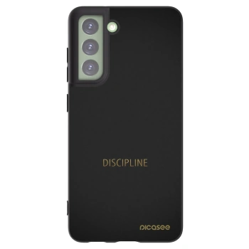 Picasee husă neagră din silicon pentru Samsung Galaxy S21 FE 5G - Discipline