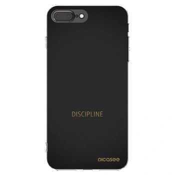 Picasee husă transparentă din silicon pentru Apple iPhone 7 Plus - Discipline