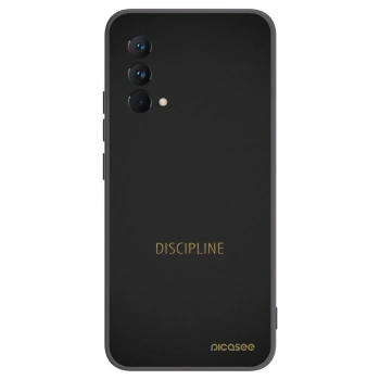 Picasee husă neagră din silicon pentru Realme GT Master Edition 5G - Discipline