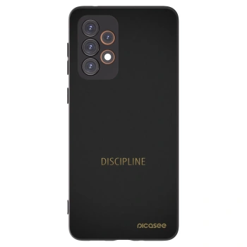 Picasee husă neagră din silicon pentru Samsung Galaxy A33 5G A336 - Discipline