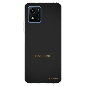 Picasee husă transparentă din silicon pentru Vivo Y01 - Discipline