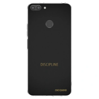 Picasee husă transparentă din silicon pentru Huawei P Smart - Discipline