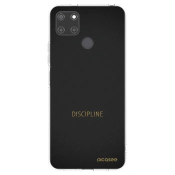 Picasee husă transparentă din silicon pentru Realme C21Y - Discipline