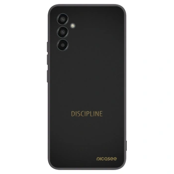 Picasee husă neagră din silicon pentru Samsung Galaxy M13 M135F - Discipline