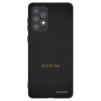 Picasee husă neagră din silicon pentru Samsung Galaxy A73 5G - Discipline