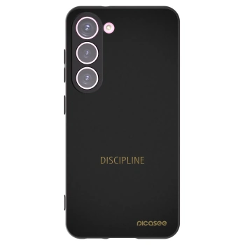 Picasee husă neagră din silicon pentru Samsung Galaxy S23 5G - Discipline