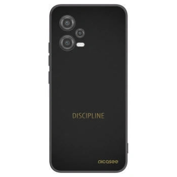 Picasee husă neagră din silicon pentru Xiaomi Poco X5 - Discipline