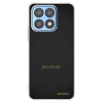 Picasee husă transparentă din silicon pentru Honor X8a - Discipline