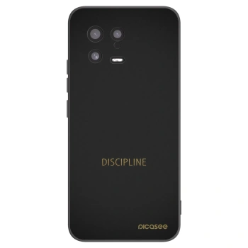 Picasee husă neagră din silicon pentru Xiaomi 13 - Discipline