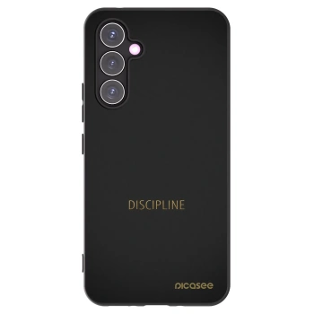 Picasee husă neagră din silicon pentru Samsung Galaxy A54 5G A546B - Discipline